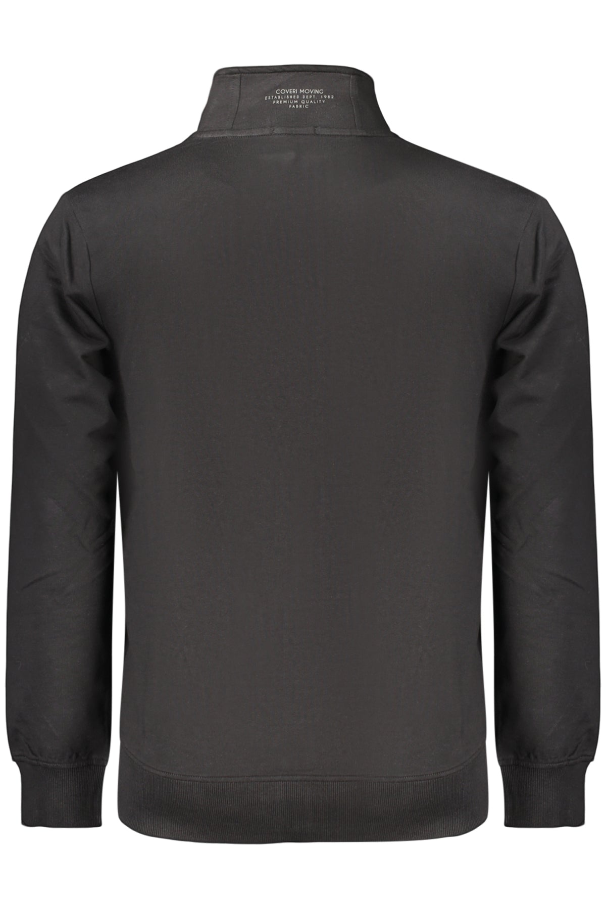 COVERI MOVING FELPA CON ZIP UOMO NERO
