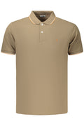 COVERI MOVING POLO MANICHE CORTE UOMO MARRONE