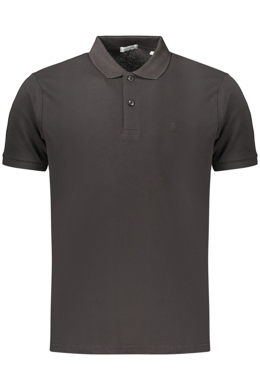 COVERI MOVING POLO MANICHE CORTE UOMO NERO