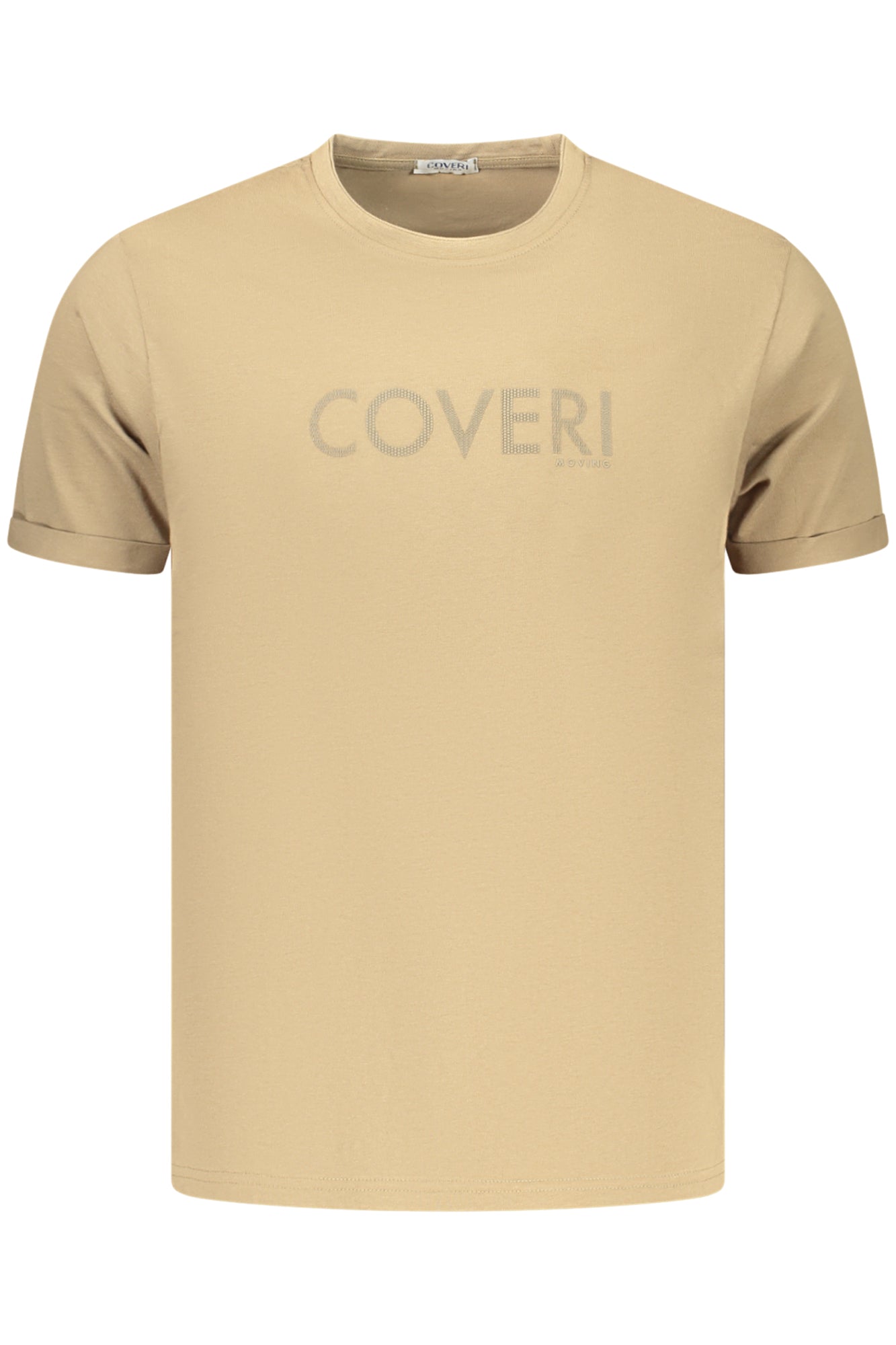 COVERI MOVING T-SHIRT MANICHE CORTE UOMO MARRONE