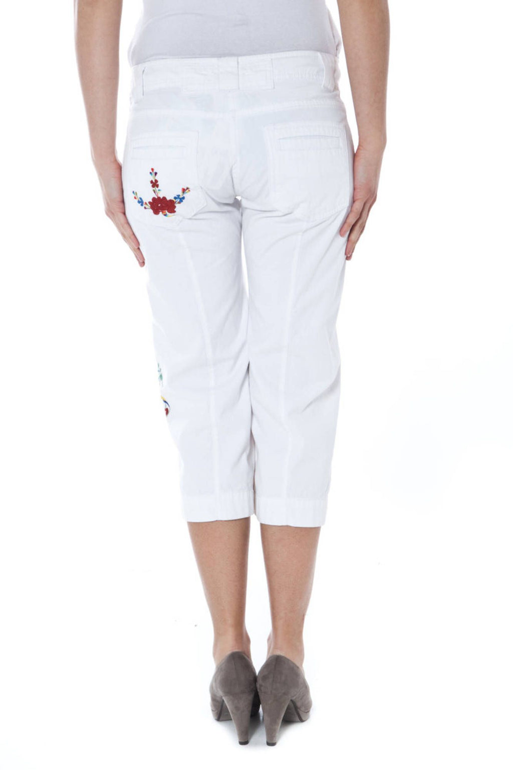 DATCH PANTALONE BERMUDA UOMO BIANCO