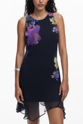 DESIGUAL ABITO CORTO DONNA NERO