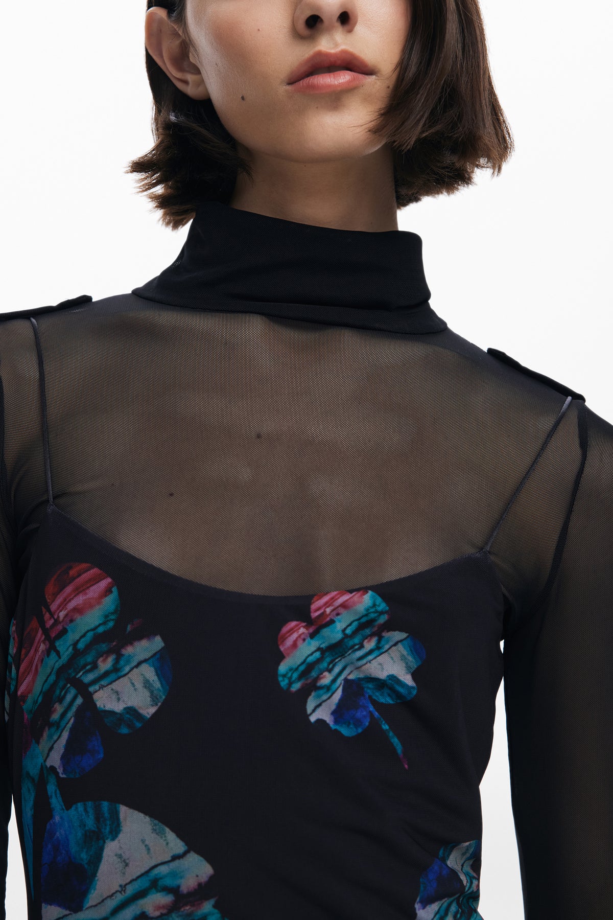 DESIGUAL ABITO LUNGO DONNA NERO