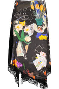 DESIGUAL GONNA LUNGA DONNA NERO