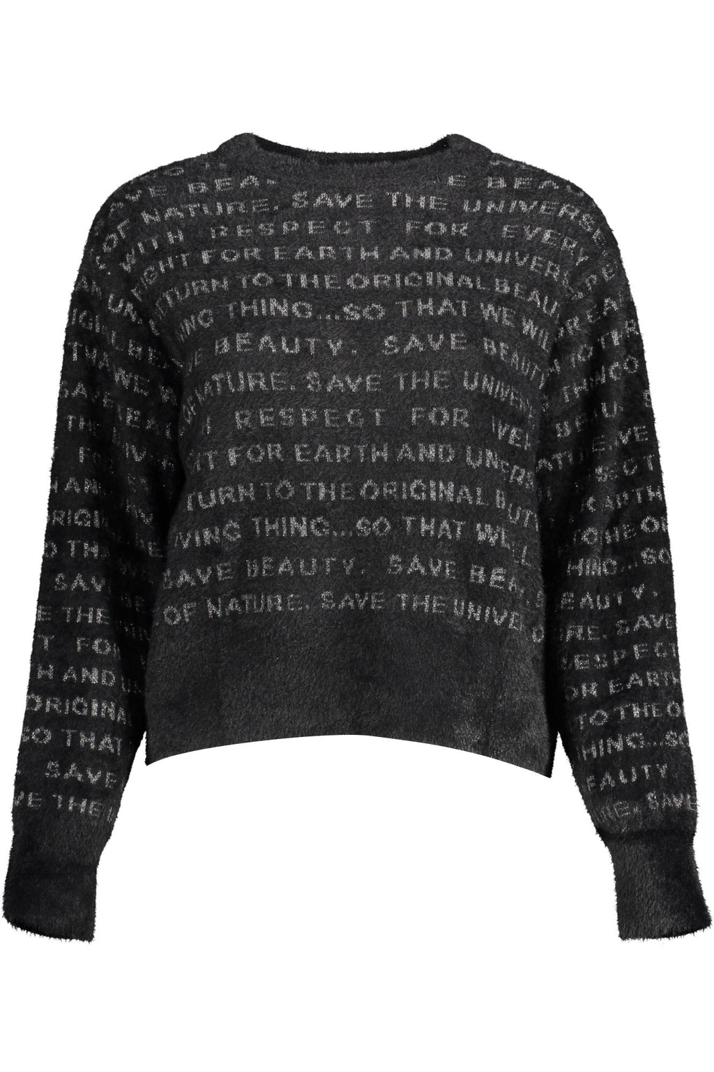 DESIGUAL MAGLIA DONNA NERO
