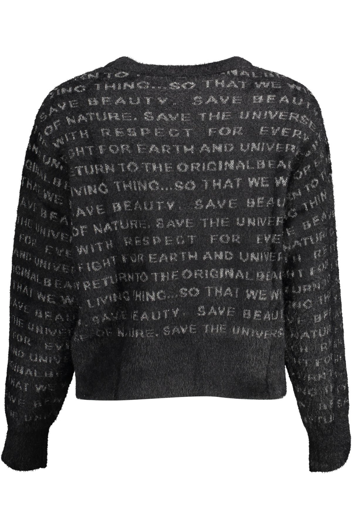 DESIGUAL MAGLIA DONNA NERO