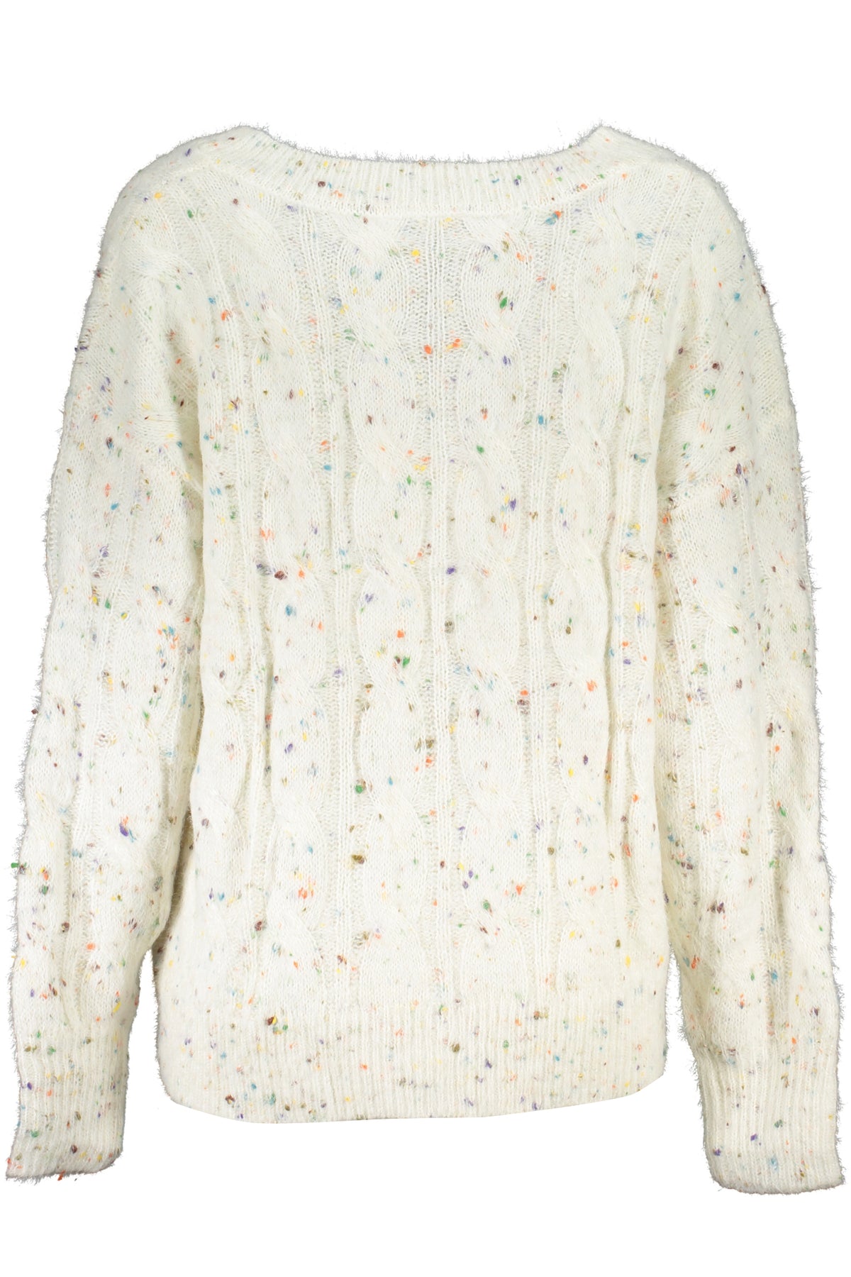 DESIGUAL MAGLIONE DONNA BIANCO