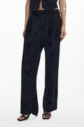DESIGUAL PANTALONE DONNA NERO