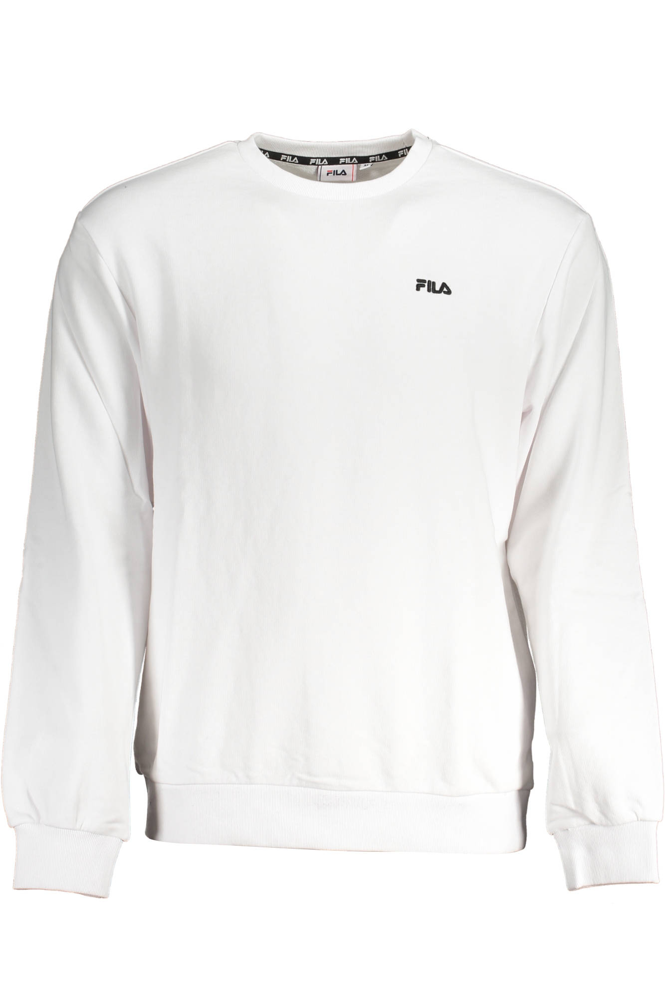FILA FELPA SENZA ZIP UOMO BIANCO