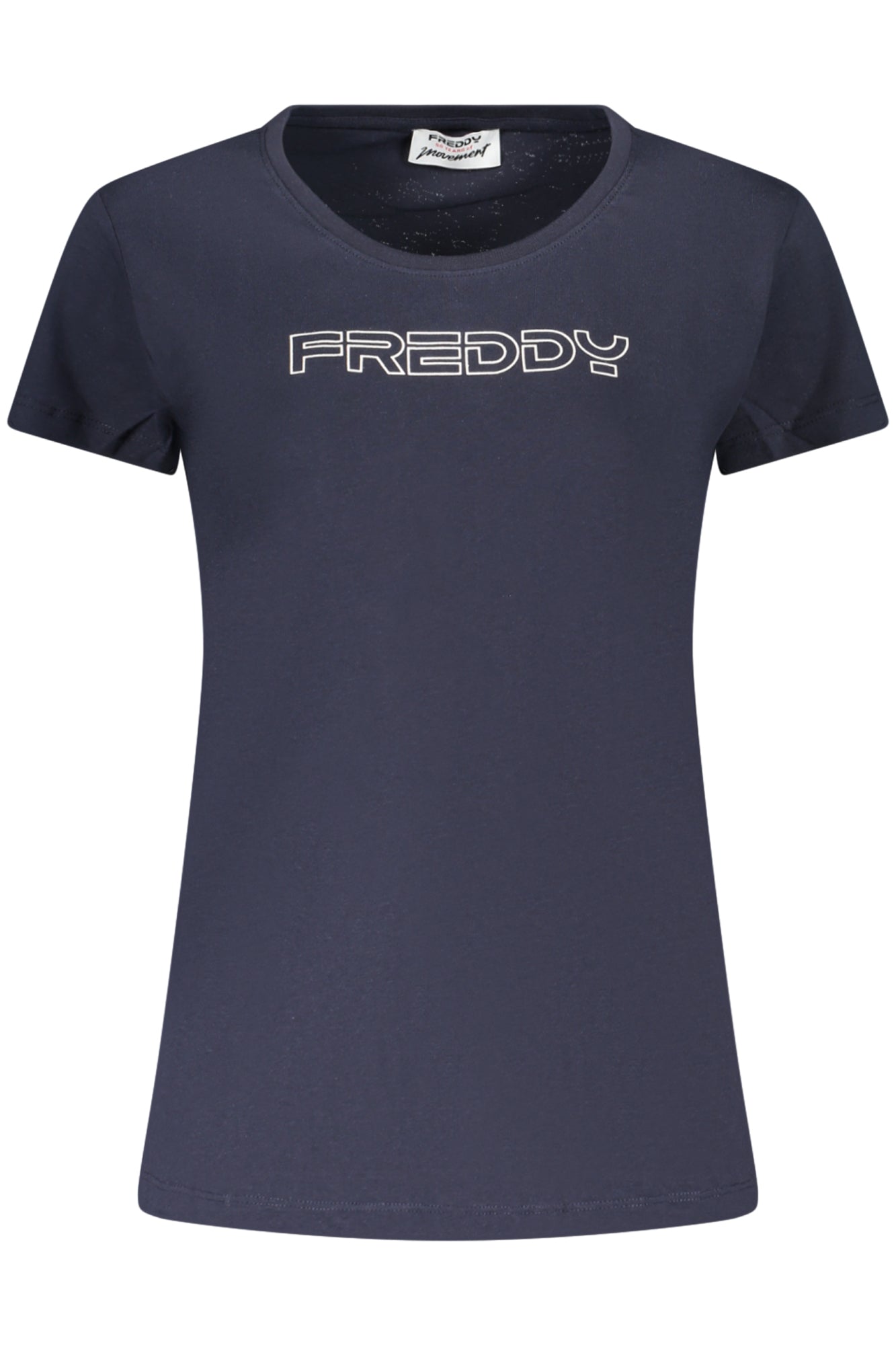 FREDDY T-SHIRT MANICHE CORTE DONNA BLU