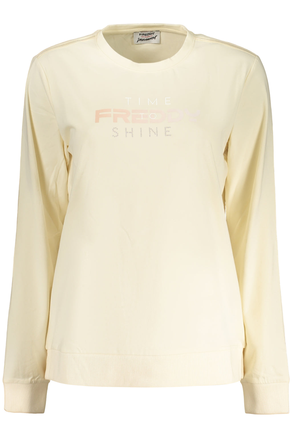 FREDDY T-SHIRT MANICHE LUNGHE DONNA BEIGE