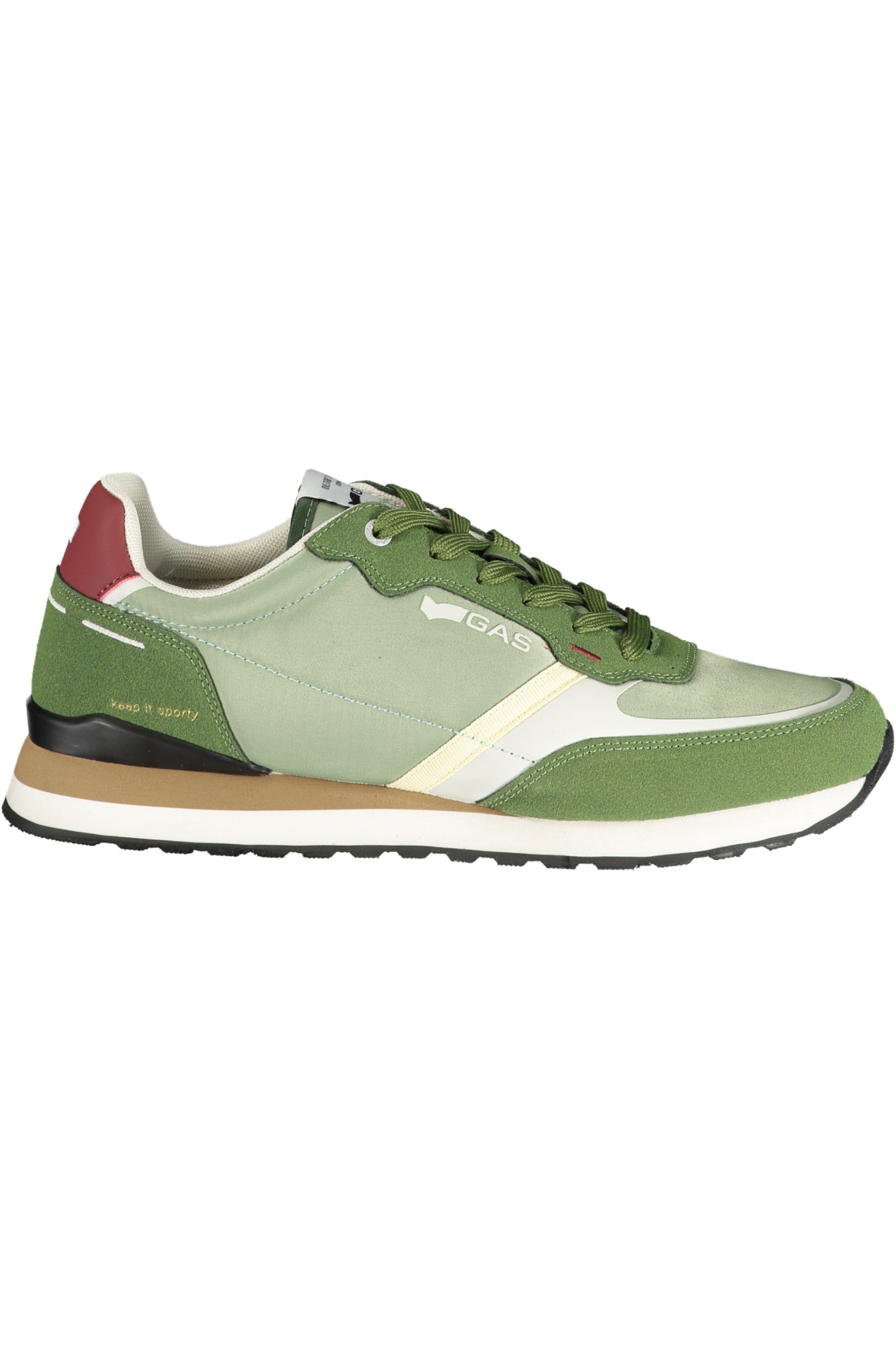 GAS CALZATURA SPORTIVA UOMO VERDE