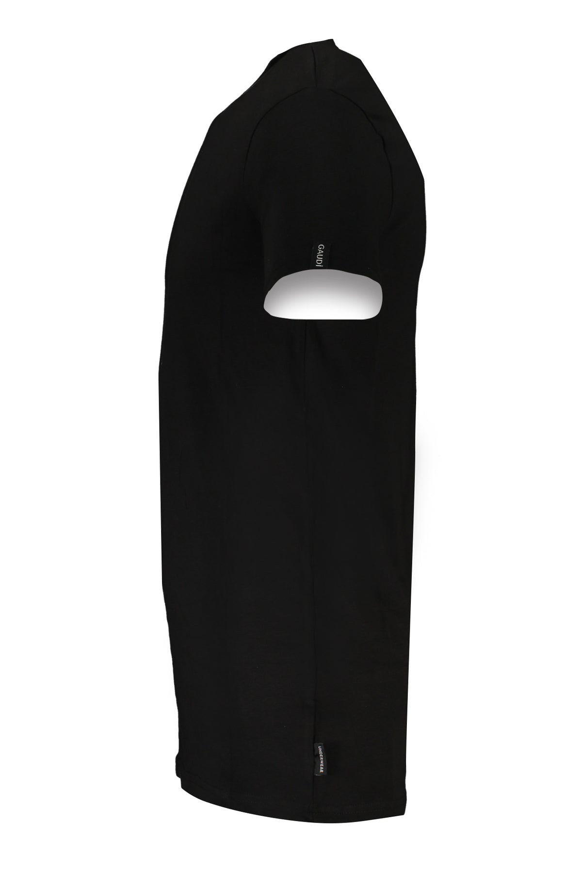 GAUDÌ T-SHIRT MANICHE CORTE UOMO NERO