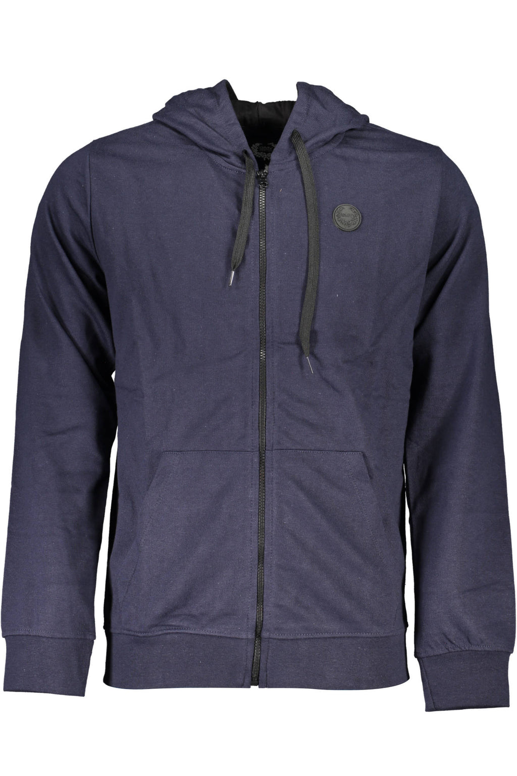 GIAN MARCO VENTURI FELPA CON ZIP UOMO BLU