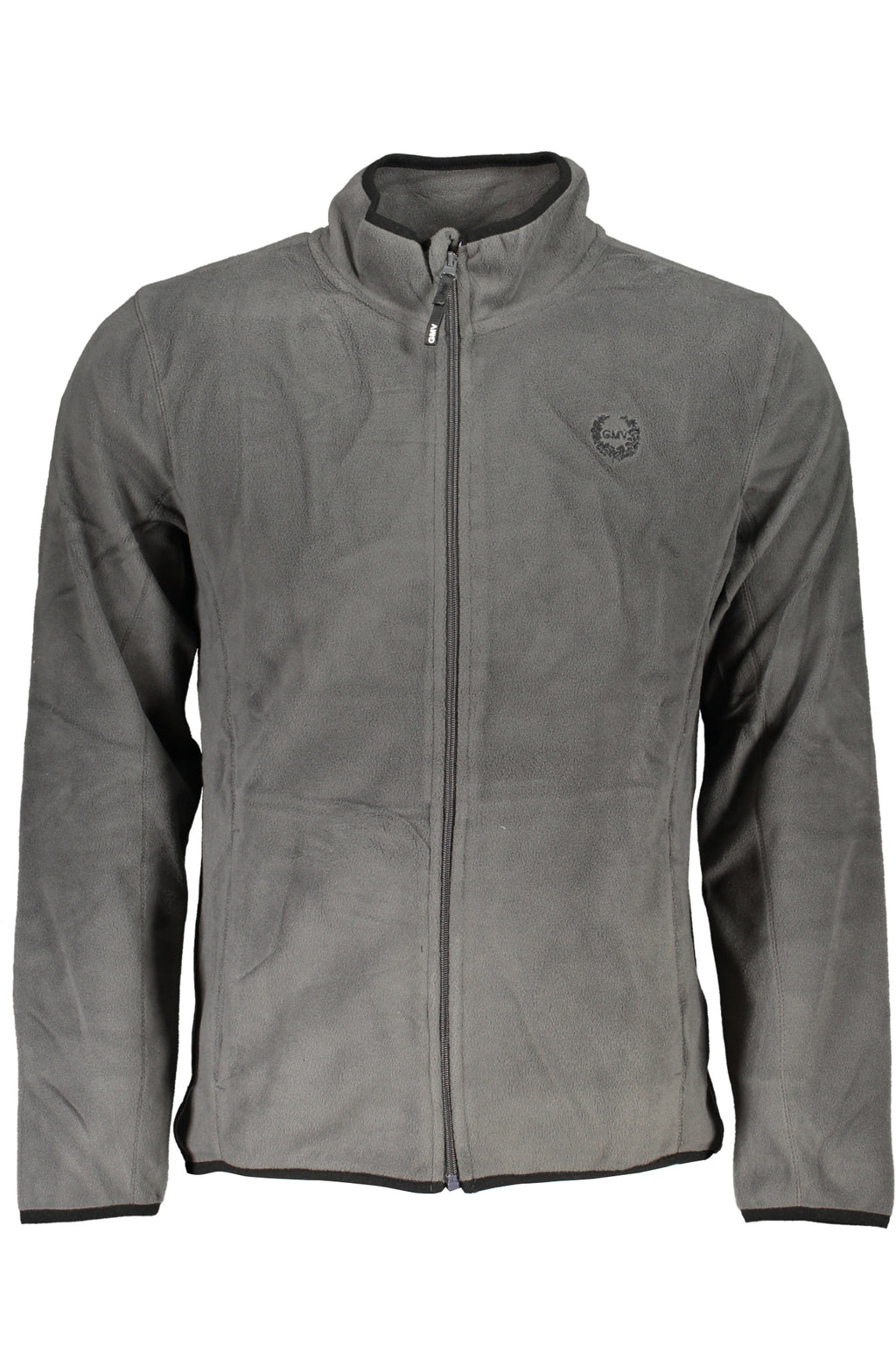 GIAN MARCO VENTURI FELPA CON ZIP UOMO GRIGIO