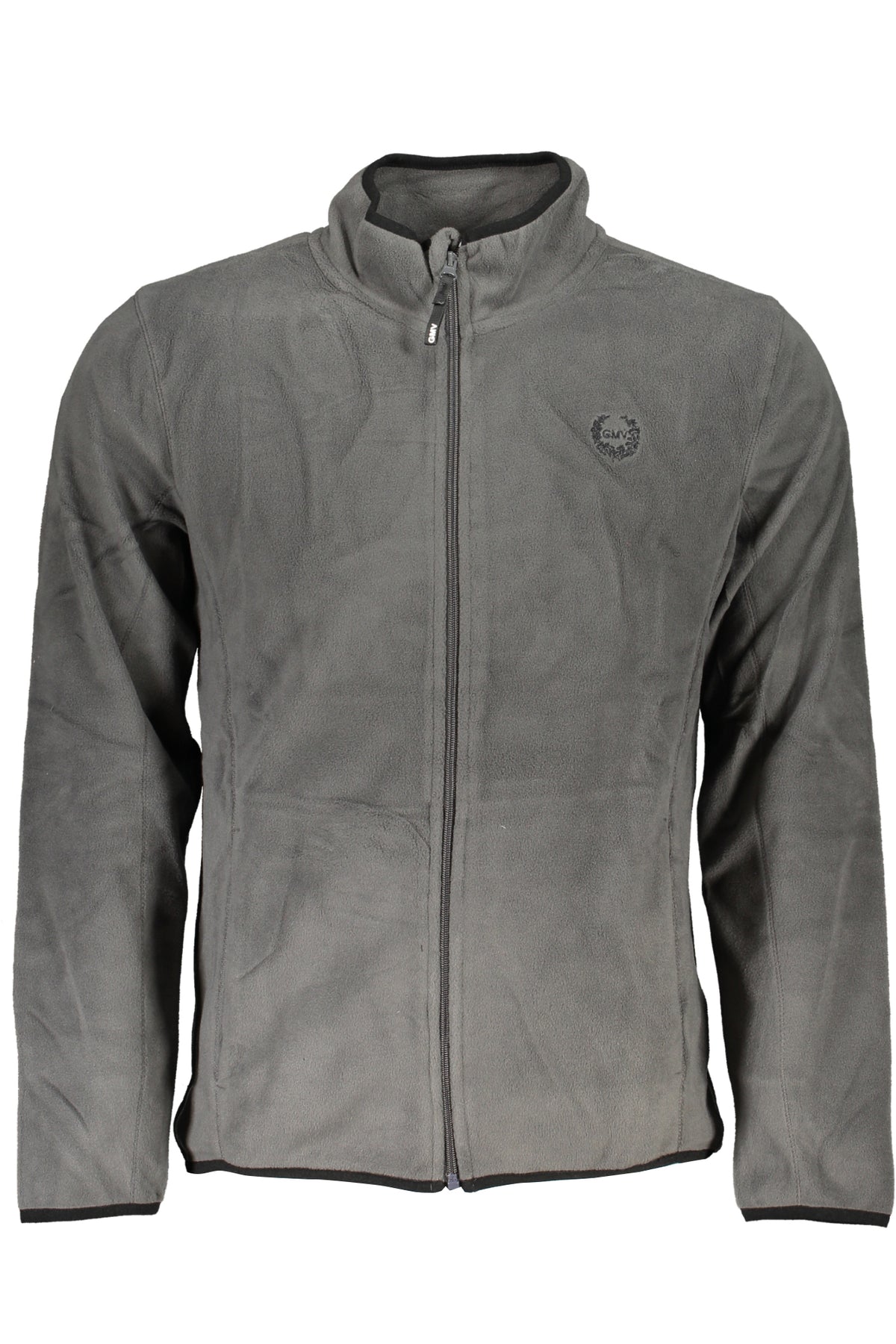GIAN MARCO VENTURI FELPA CON ZIP UOMO GRIGIO