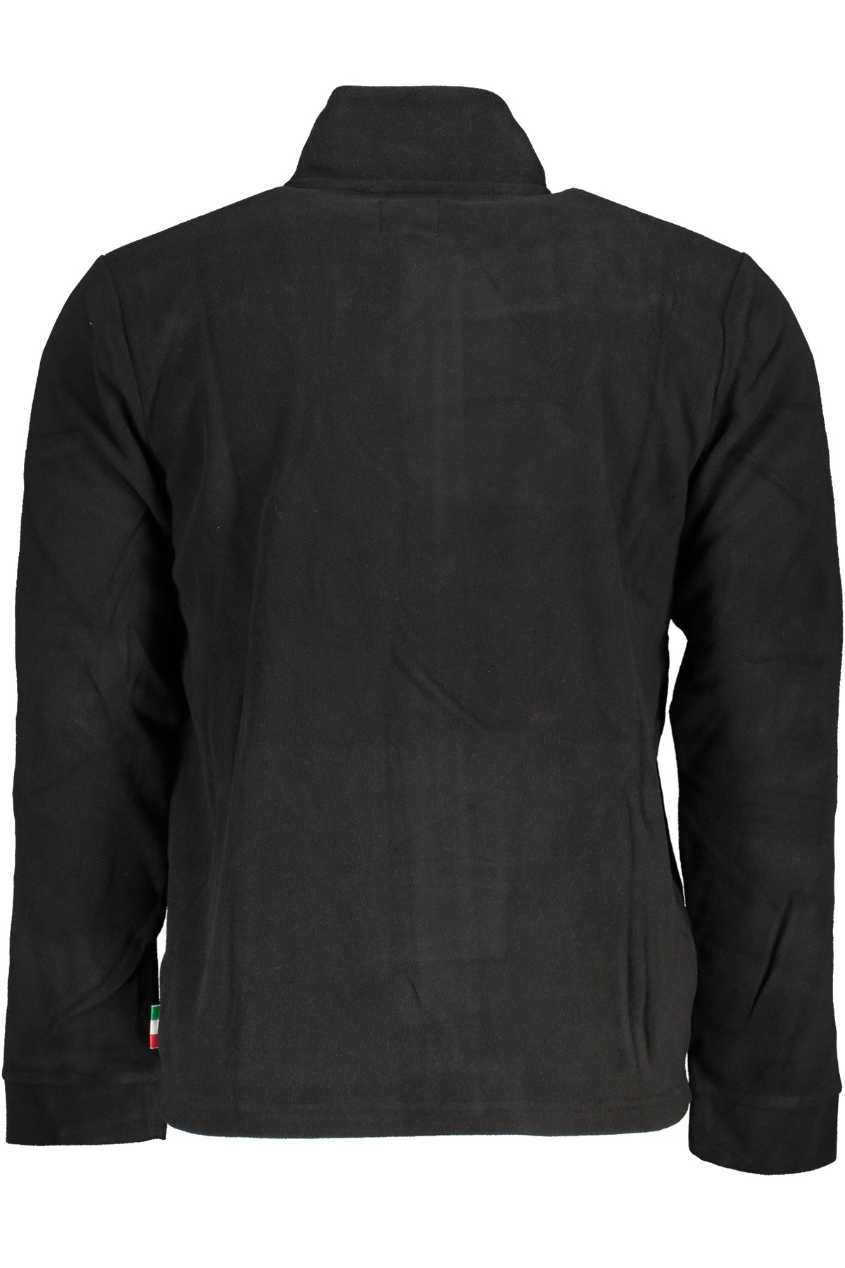 GIAN MARCO VENTURI FELPA CON ZIP UOMO NERO