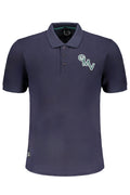 GIAN MARCO VENTURI POLO MANICHE CORTE UOMO BLU
