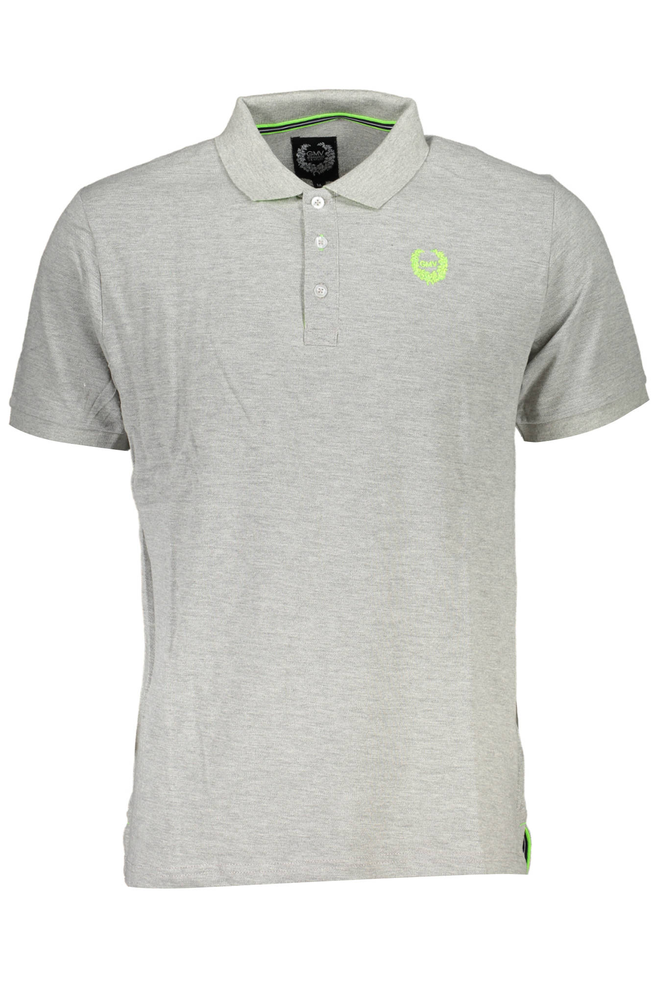 GIAN MARCO VENTURI POLO MANICHE CORTE UOMO GRIGIO