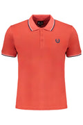 GIAN MARCO VENTURI POLO MANICHE CORTE UOMO ROSSO
