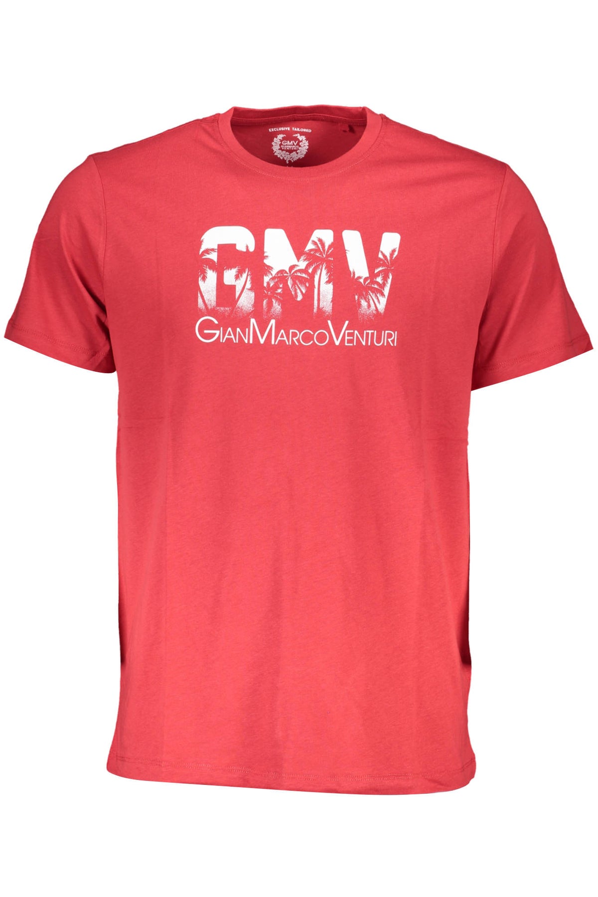 GIAN MARCO VENTURI T-SHIRT MANICHE CORTE UOMO ROSSO