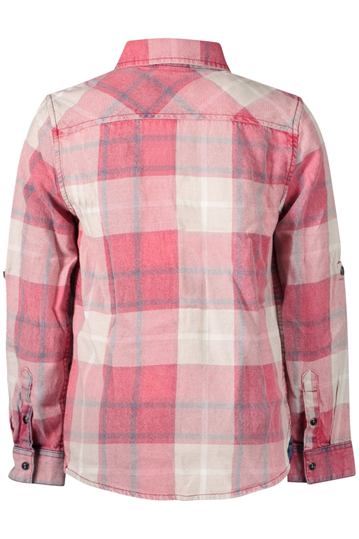 GUESS JEANS CAMICIA MANICHE LUNGHE BAMBINO ROSSO