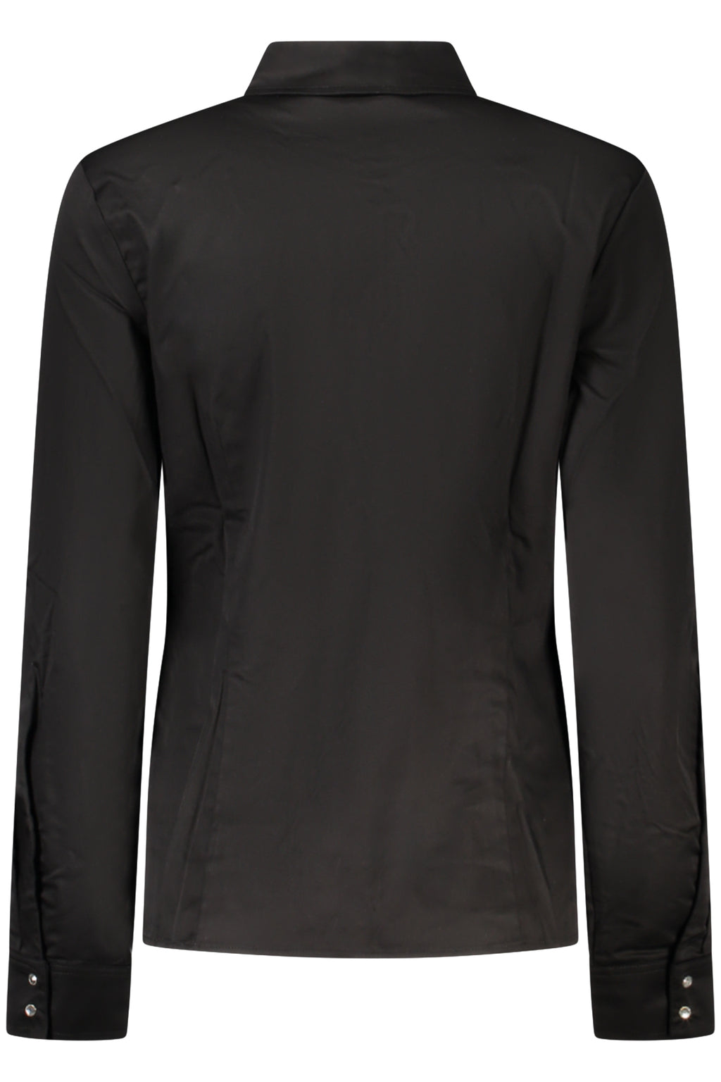 GUESS JEANS CAMICIA MANICHE LUNGHE DONNA NERO