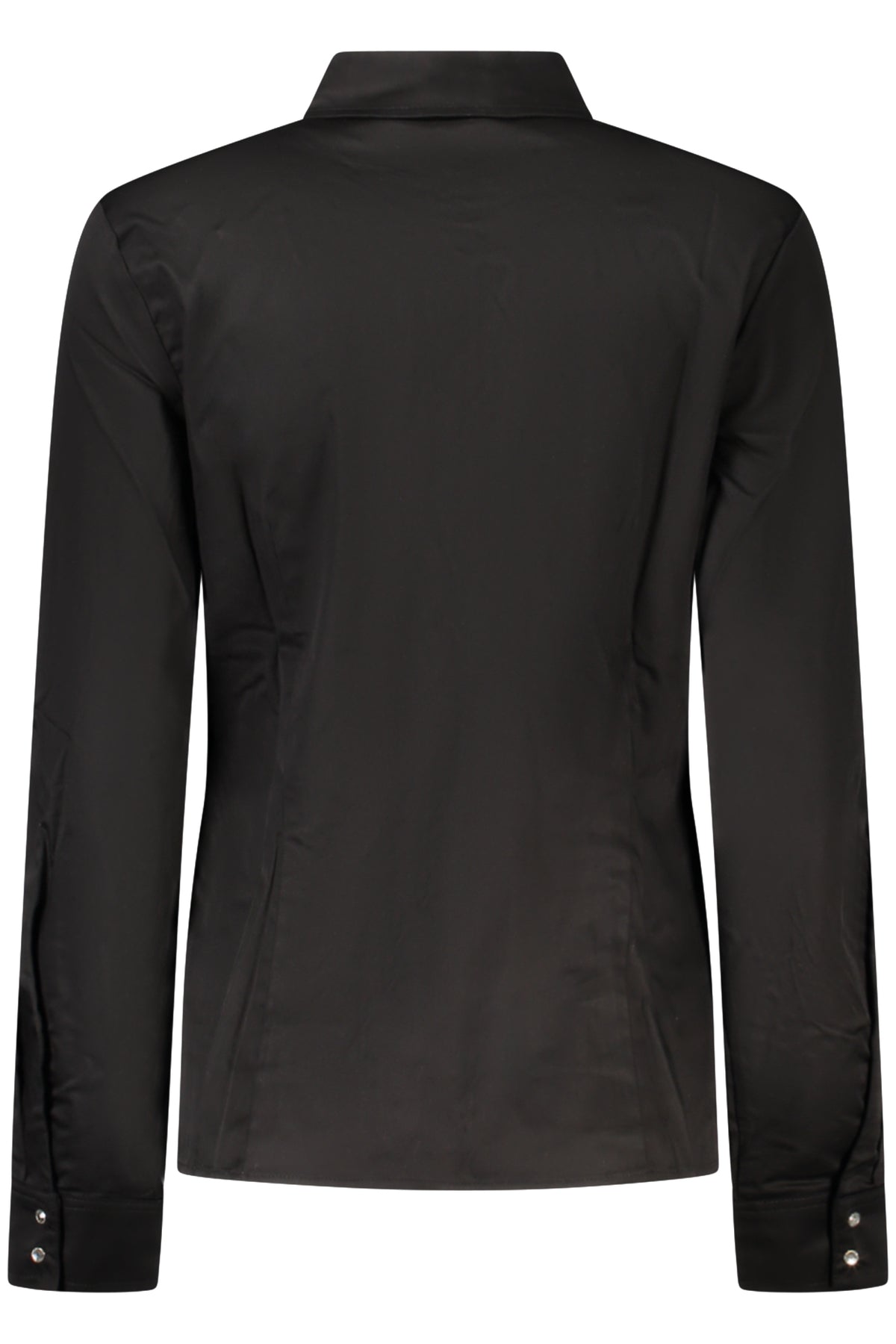 GUESS JEANS CAMICIA MANICHE LUNGHE DONNA NERO