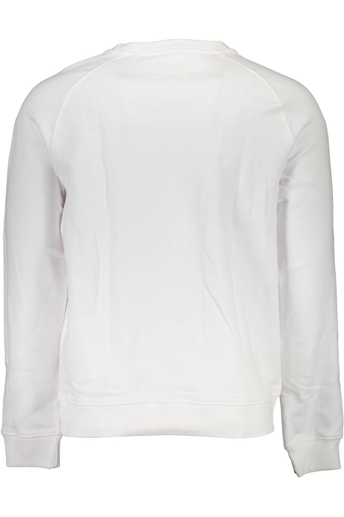 GUESS JEANS FELPA SENZA ZIP UOMO BIANCO