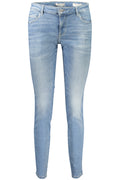 GUESS JEANS JEANS DENIM DONNA AZZURRO
