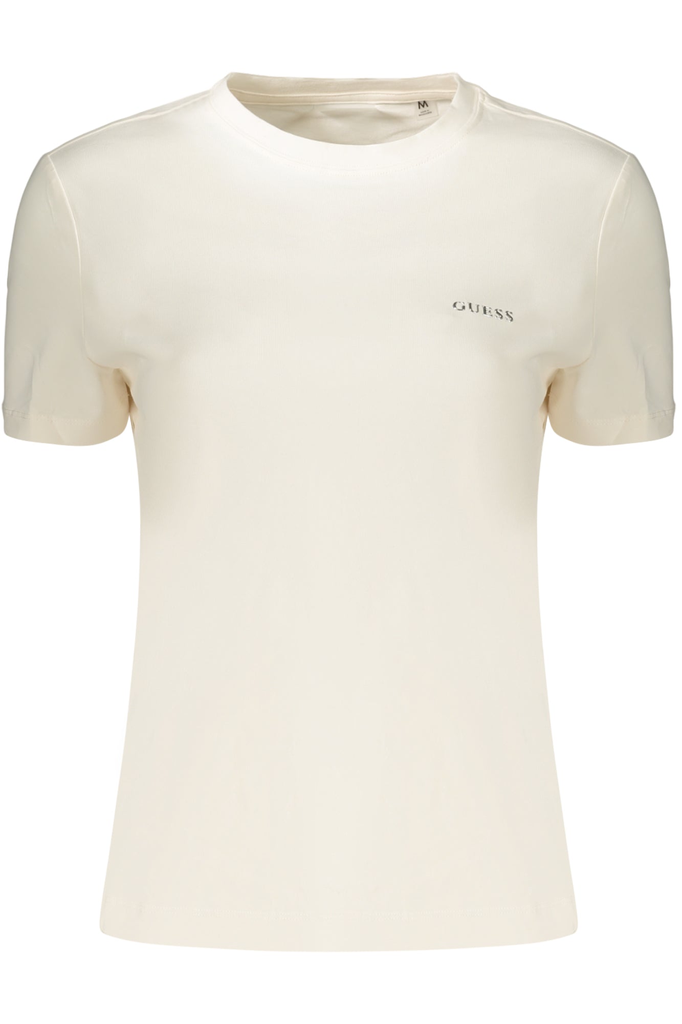 GUESS JEANS T-SHIRT MANICHE CORTE DONNA ROSA