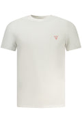 GUESS JEANS T-SHIRT MANICHE CORTE UOMO BIANCO