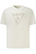 GUESS JEANS T-SHIRT MANICHE CORTE UOMO BIANCO