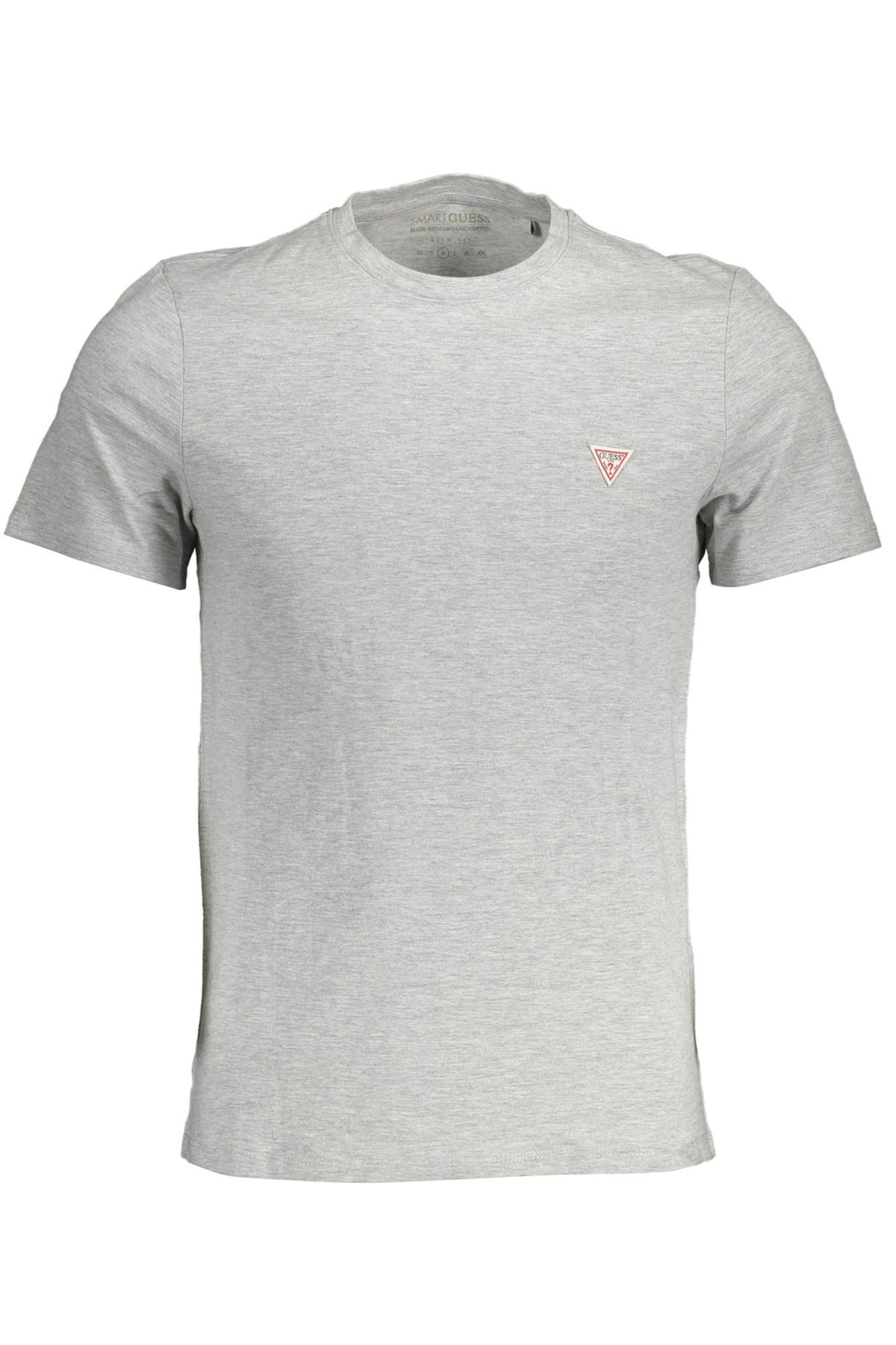 GUESS JEANS T-SHIRT MANICHE CORTE UOMO GRIGIO