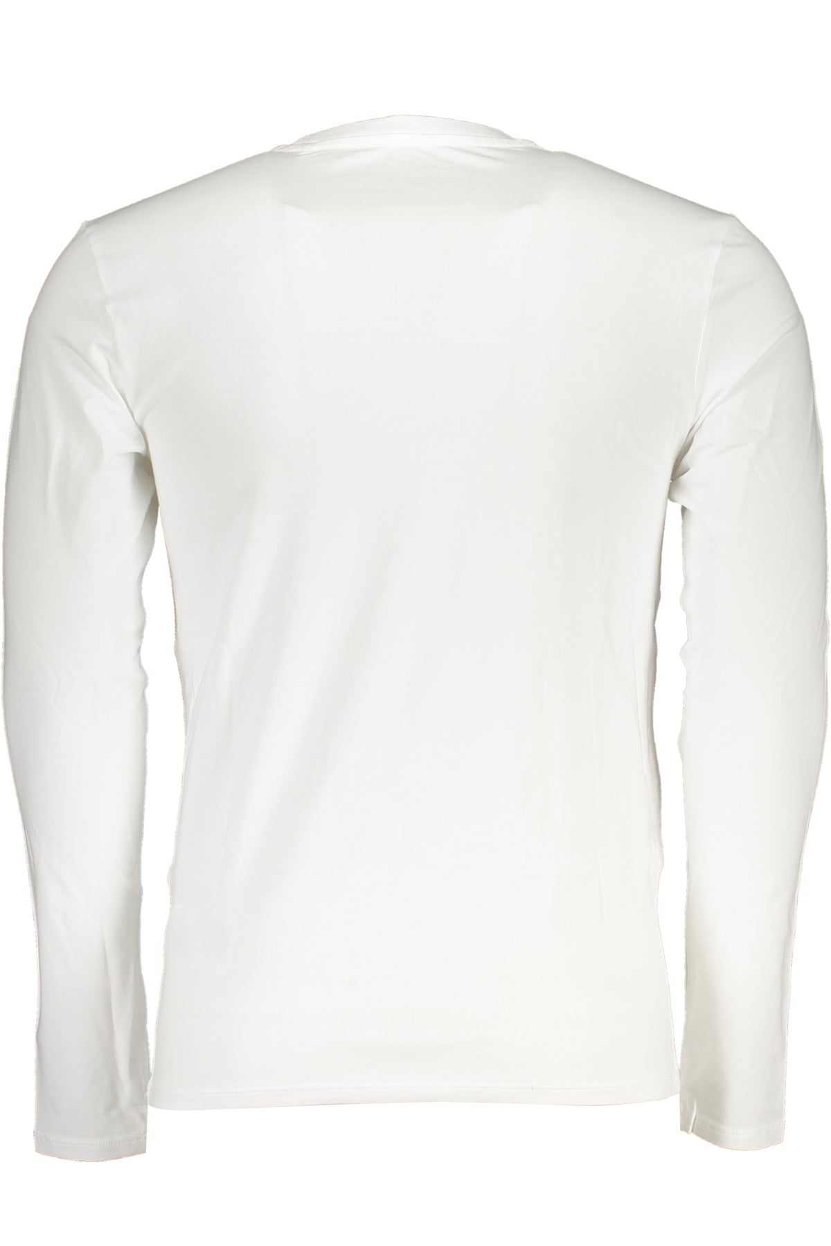 GUESS JEANS T-SHIRT MANICHE LUNGHE UOMO BIANCO