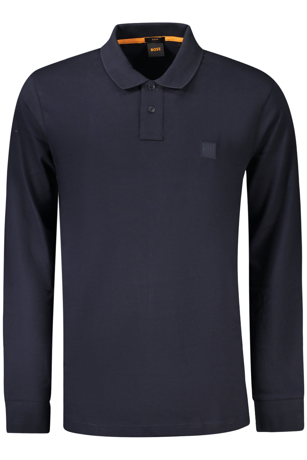 HUGO BOSS POLO MANICHE LUNGHE UOMO BLU