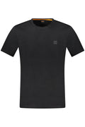 HUGO BOSS T-SHIRT MANICHE CORTE UOMO NERO