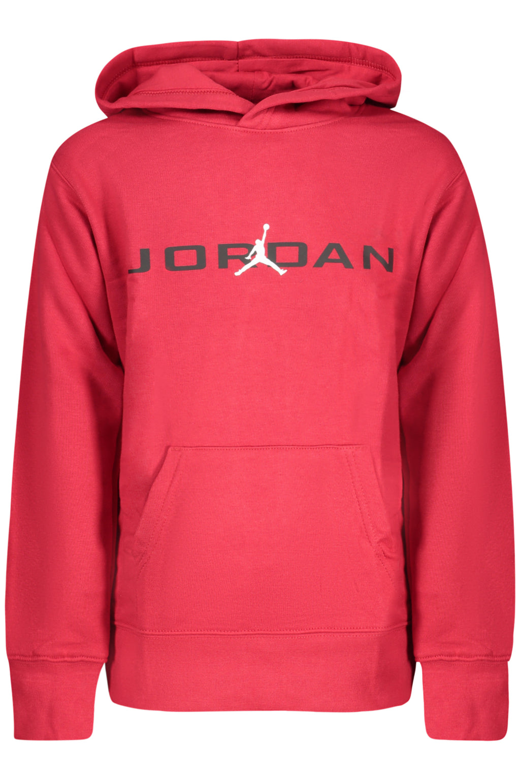 JORDAN FELPA SENZA ZIP BAMBINO ROSSO