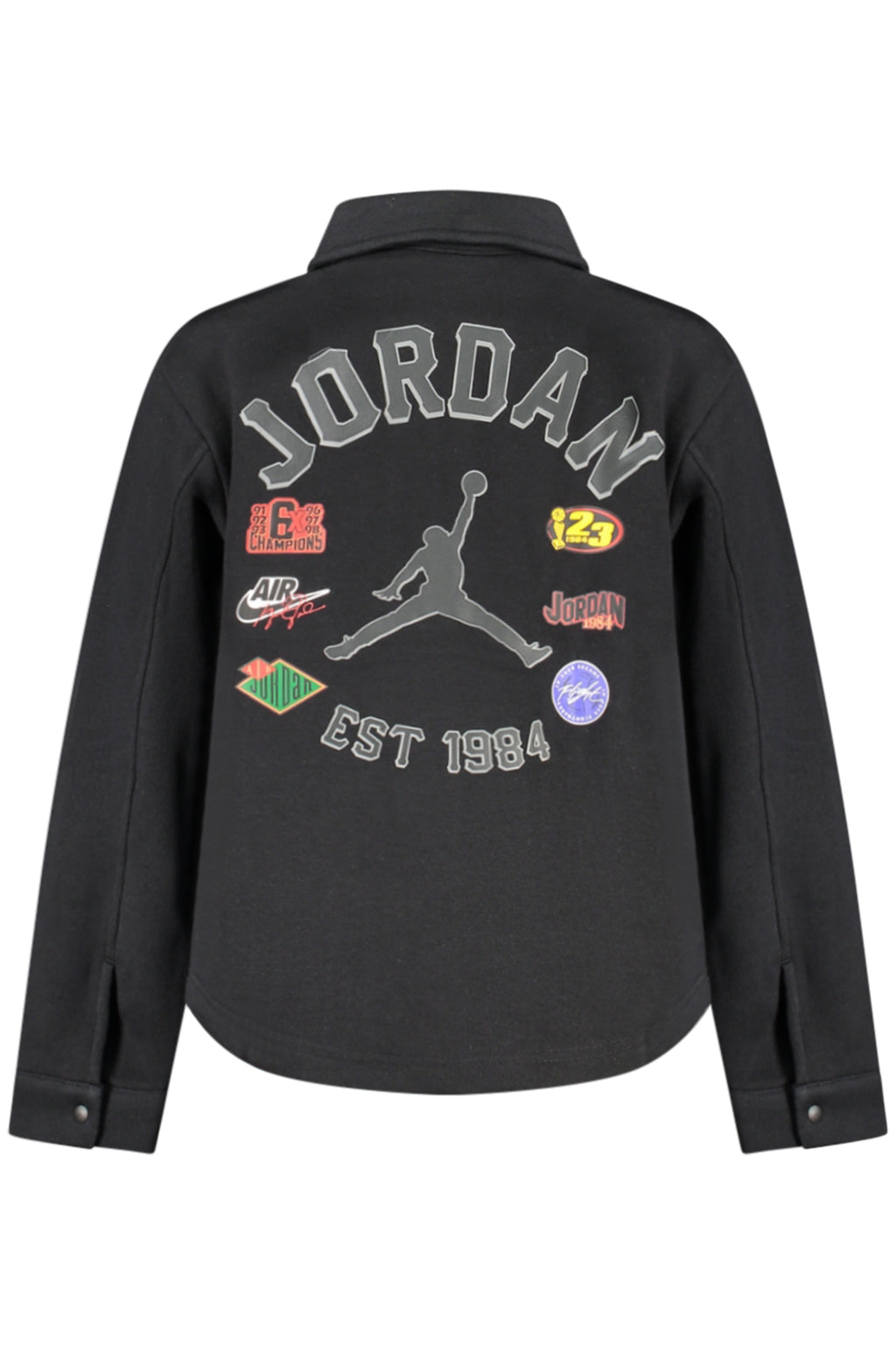 JORDAN FELPA SENZA ZIP UOMO NERO