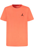 JORDAN T-SHIRT MANICHE CORTE BAMBINO ROSSO