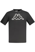 KAPPA T-SHIRT MANICHE CORTE UOMO NERO