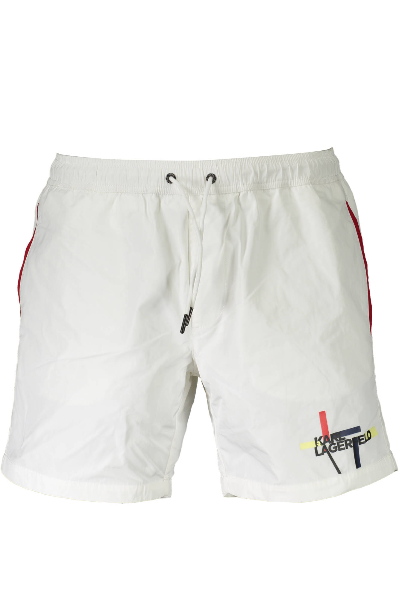 KARL LAGERFELD BEACHWEAR COSTUME PARTE SOTTO UOMO BIANCO