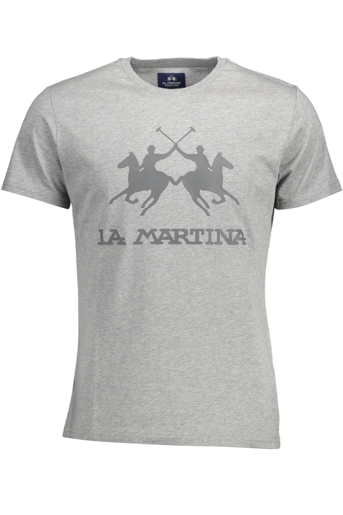 LA MARTINA T-SHIRT MANICHE CORTE UOMO GRIGIO