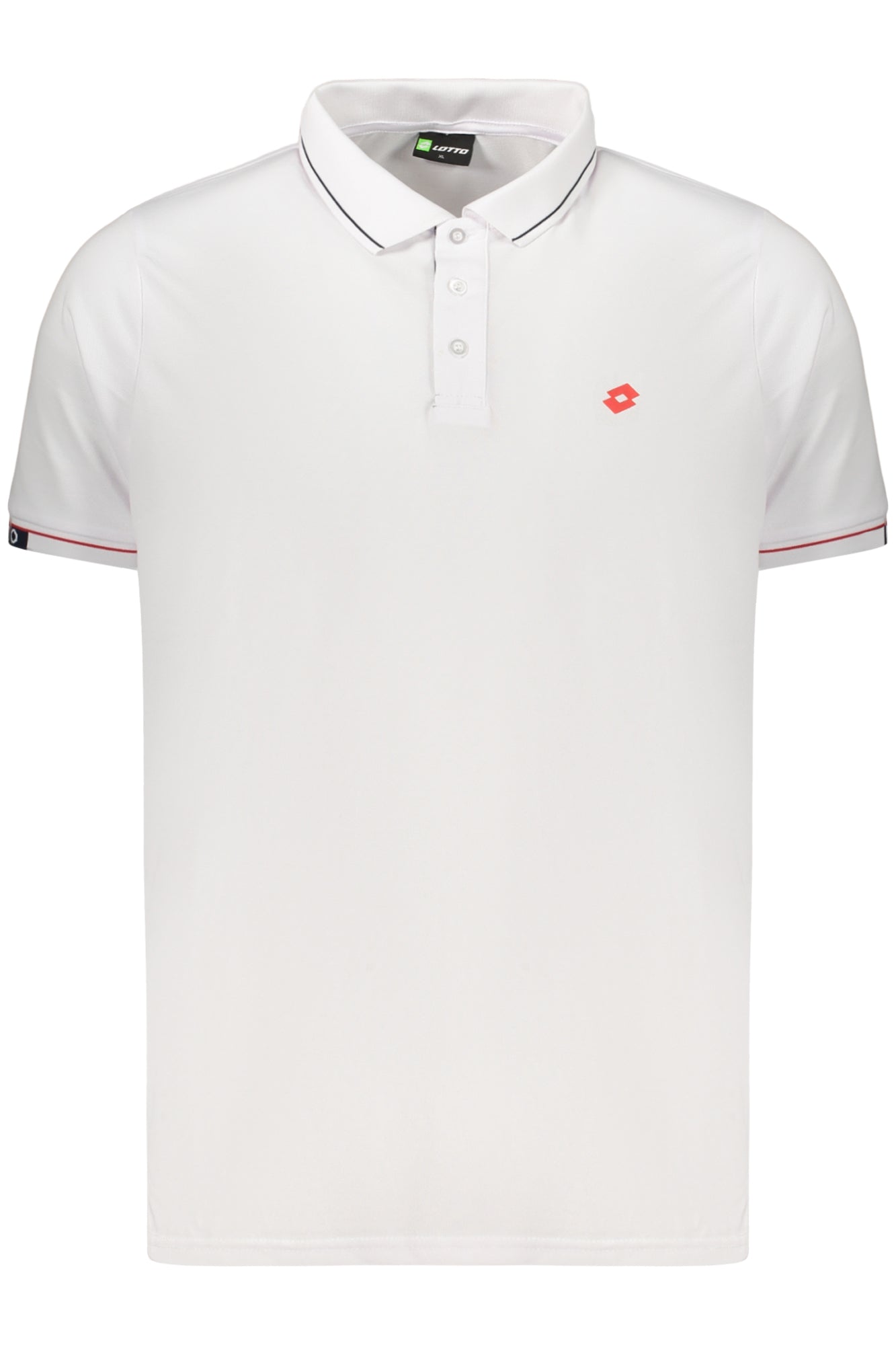 LOTTO POLO MANICHE CORTE UOMO BIANCO