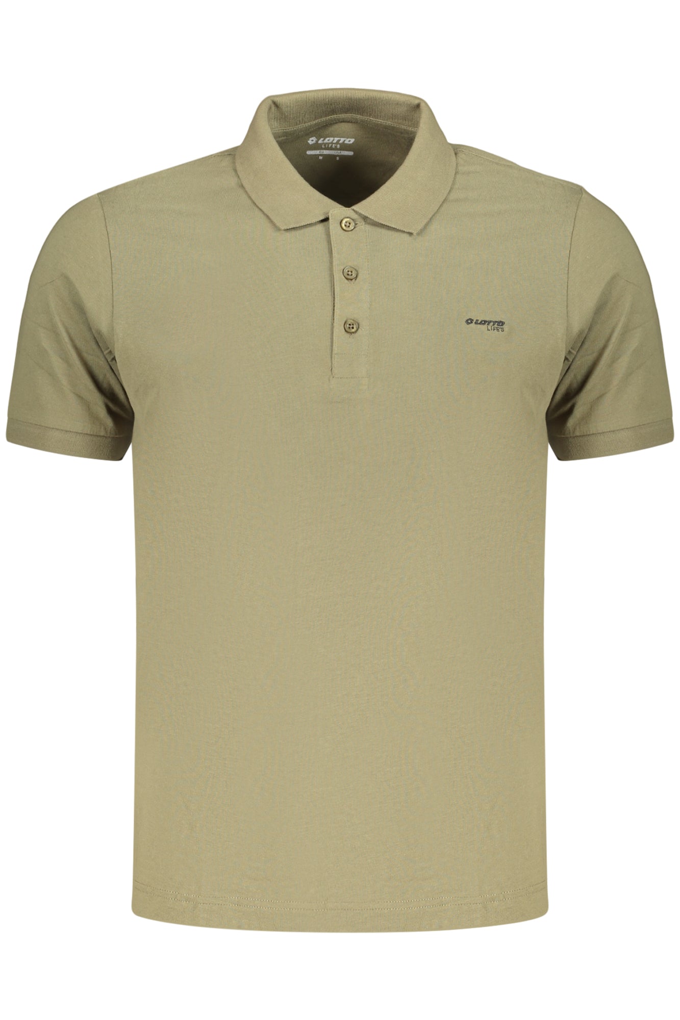 LOTTO POLO MANICHE CORTE UOMO VERDE