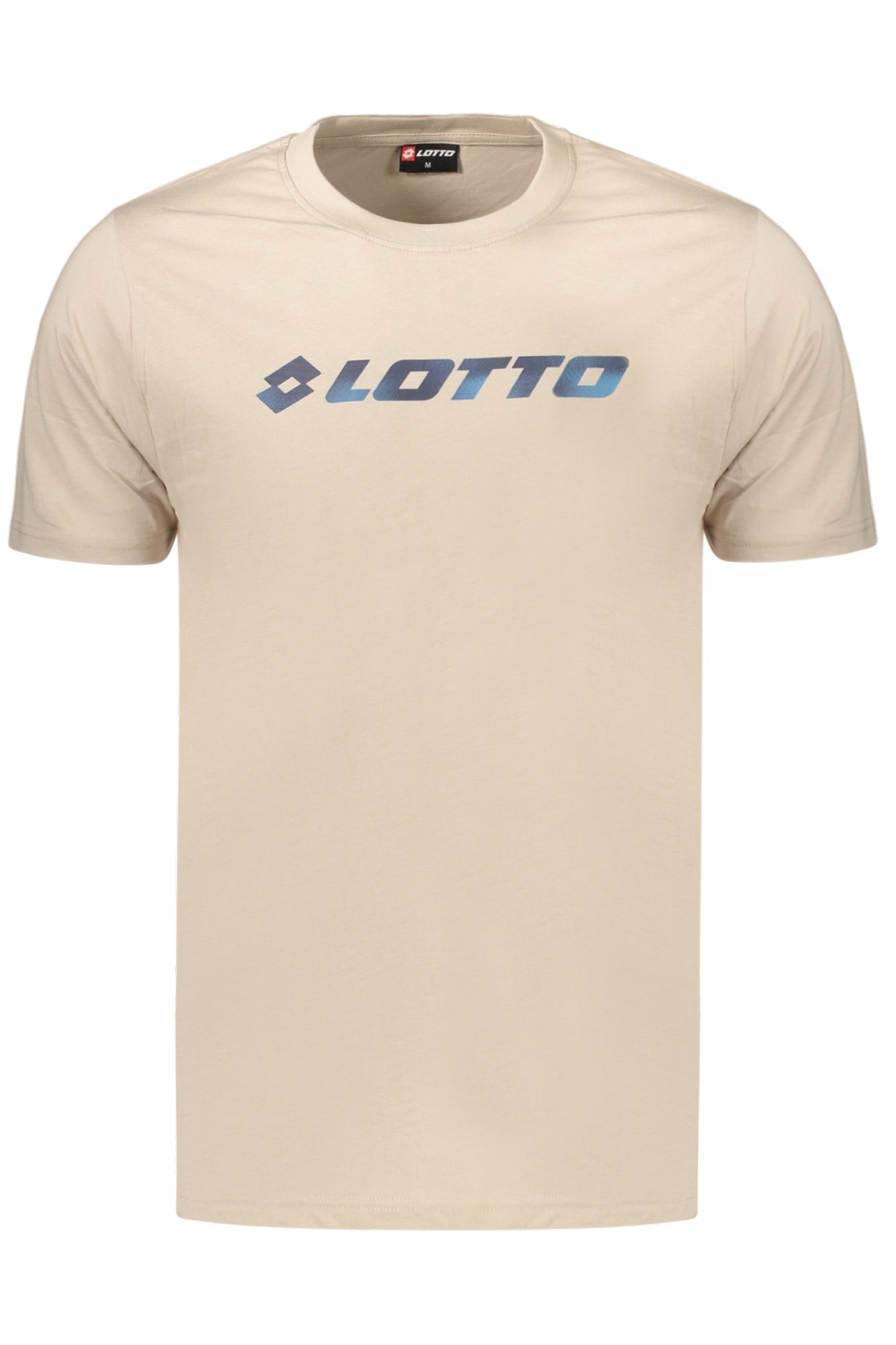 LOTTO T-SHIRT MANICHE CORTE UOMO BEIGE