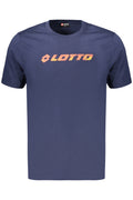 LOTTO T-SHIRT MANICHE CORTE UOMO BLU