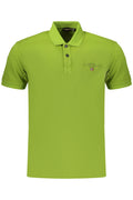 NAPAPIJRI POLO MANICHE CORTE UOMO VERDE