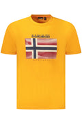 NAPAPIJRI T-SHIRT MANICHE CORTE UOMO ARANCIO