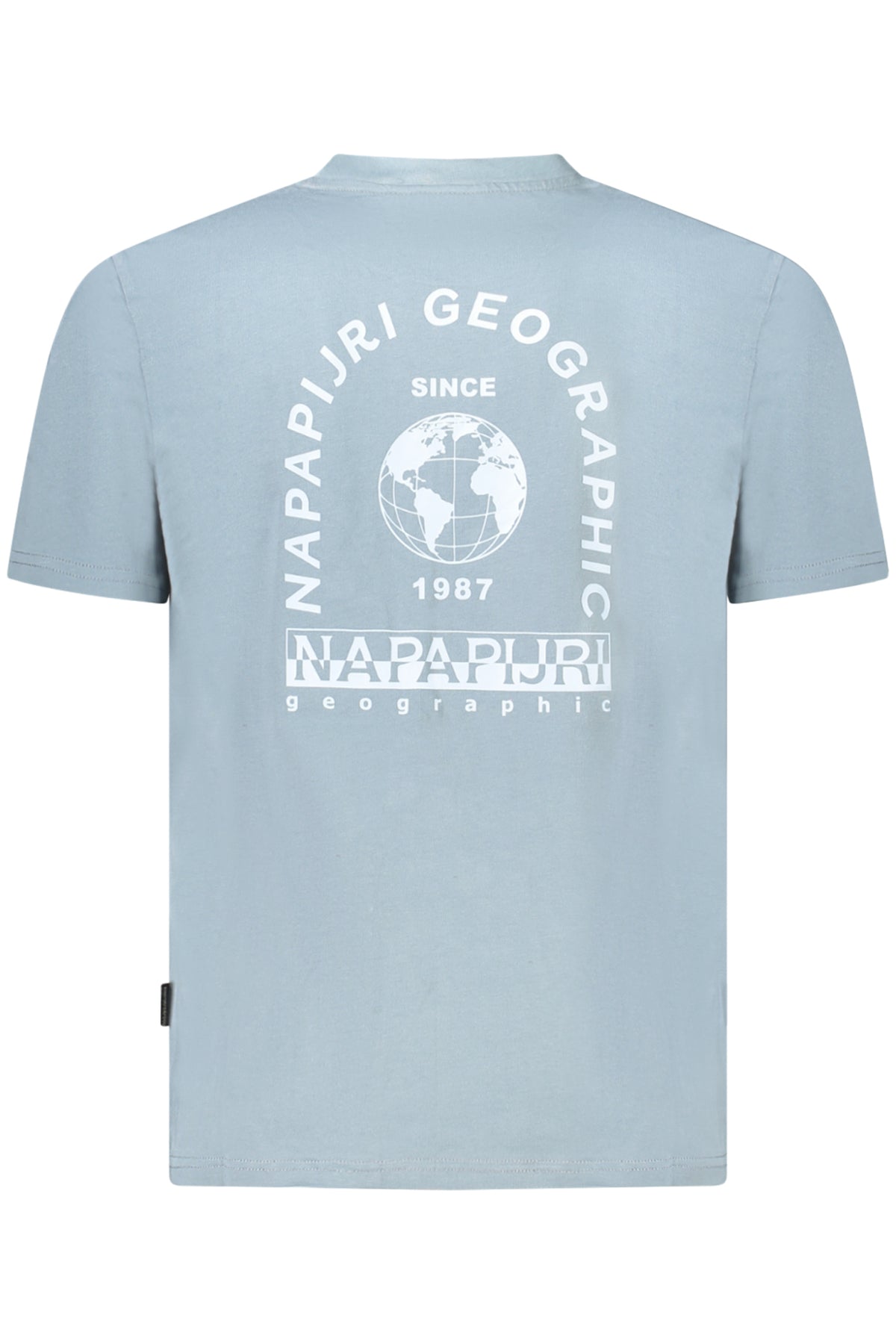 NAPAPIJRI T-SHIRT MANICHE CORTE UOMO GRIGIO